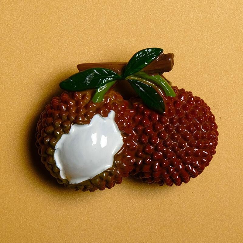 3D анимационен филм с плодове Магнити за хладилник Декорация на дома Декорация Храна Магнитен стикер Пастър Прекрасни детски подаръци Черна дъска Зеленчуци