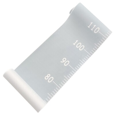 Платно с диаграма за растеж на бебето и подвижна мярка Стенен линийка за дете Популярен подарък за декорация на дома за дома