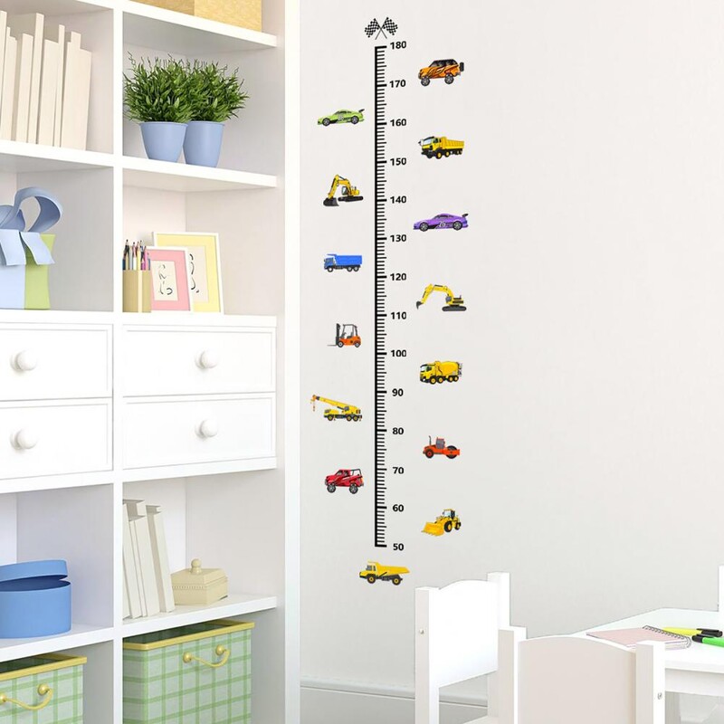 Patogus spalvinis lipnus, įskaitomas skirtingos transporto priemonės Vaikų sienos aukščio lentelė Vaikų sienos aukščio liniuotės matuoklis