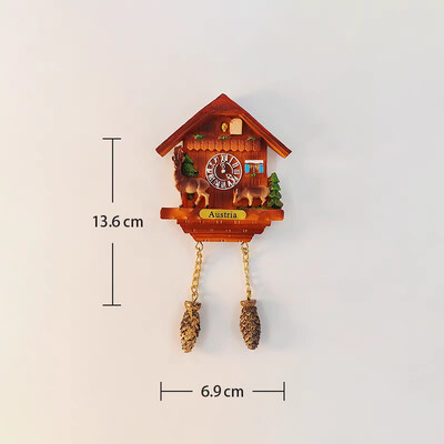 Европа Австрия 3D магнити за хладилник Туристически сувенири Магнити за хладилник Колекция стикери Занаятчийски предмети за декорация