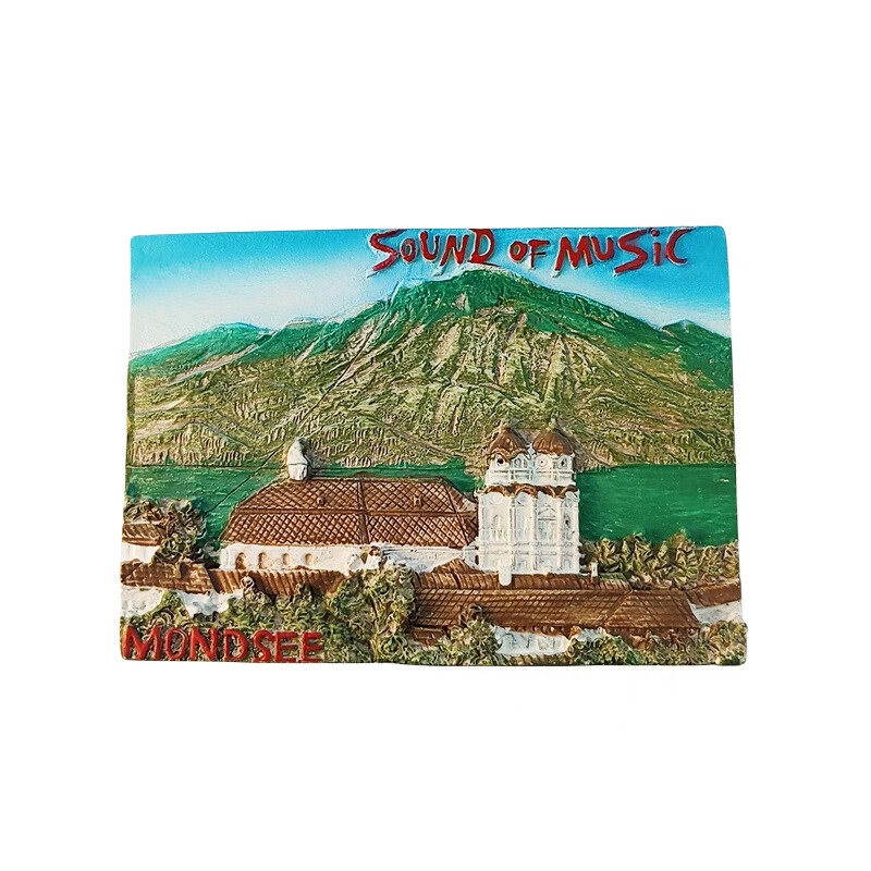 Европа Австрия 3D магнити за хладилник Туристически сувенири Магнити за хладилник Колекция стикери Занаятчийски предмети за декорация