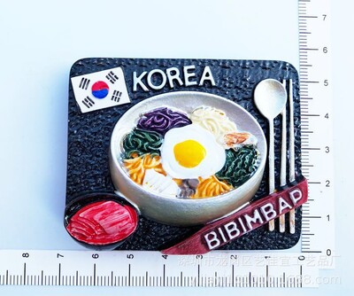 Различни Корейски световен туризъм Възпоменателни магнити за хладилник Традиционна корейска рокля Сеулска кула Корея Архитектура Декор Подаръци