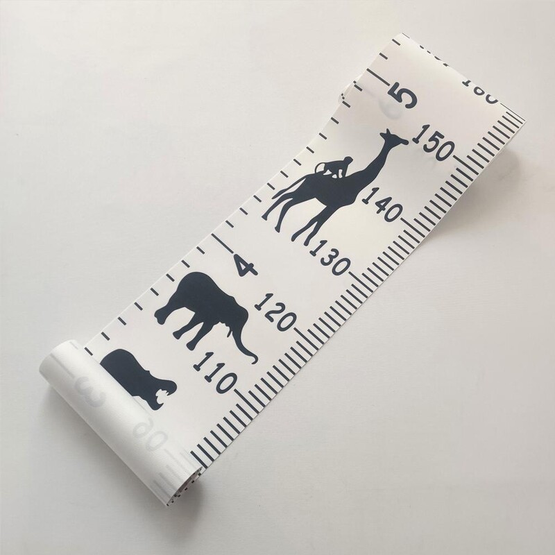 Детска таблица за растеж на Декор за проследяване на височината за детска стая Детска таблица за растеж на стена с карикатура за момчета за спалня