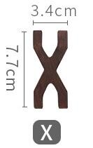 1 vnt. riešutmedžio medinės raidės angliškos abėcėlės „pasidaryk pats“ asmeninis vardo dizainas Menas amatai Laisvai stovinčios širdies vestuvių namų dekoras