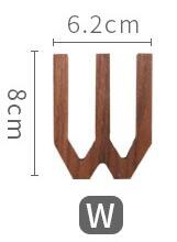 1 vnt. riešutmedžio medinės raidės angliškos abėcėlės „pasidaryk pats“ asmeninis vardo dizainas Menas amatai Laisvai stovinčios širdies vestuvių namų dekoras