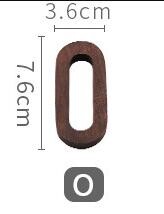 1 vnt. riešutmedžio medinės raidės angliškos abėcėlės „pasidaryk pats“ asmeninis vardo dizainas Menas amatai Laisvai stovinčios širdies vestuvių namų dekoras