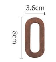 1 vnt. riešutmedžio medinės raidės angliškos abėcėlės „pasidaryk pats“ asmeninis vardo dizainas Menas amatai Laisvai stovinčios širdies vestuvių namų dekoras