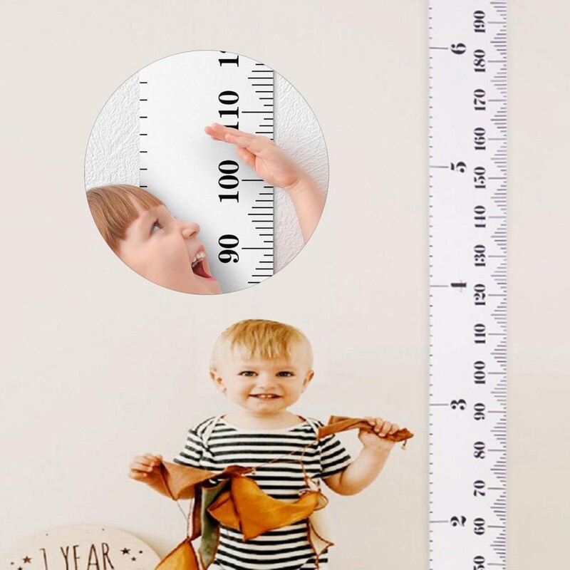 Висяща на стена Диаграма на растежа на децата Детска стая Детска стая Спалня Подвижно платно От бебе до възрастни Момчета Момичета Линийка за измерване на височината