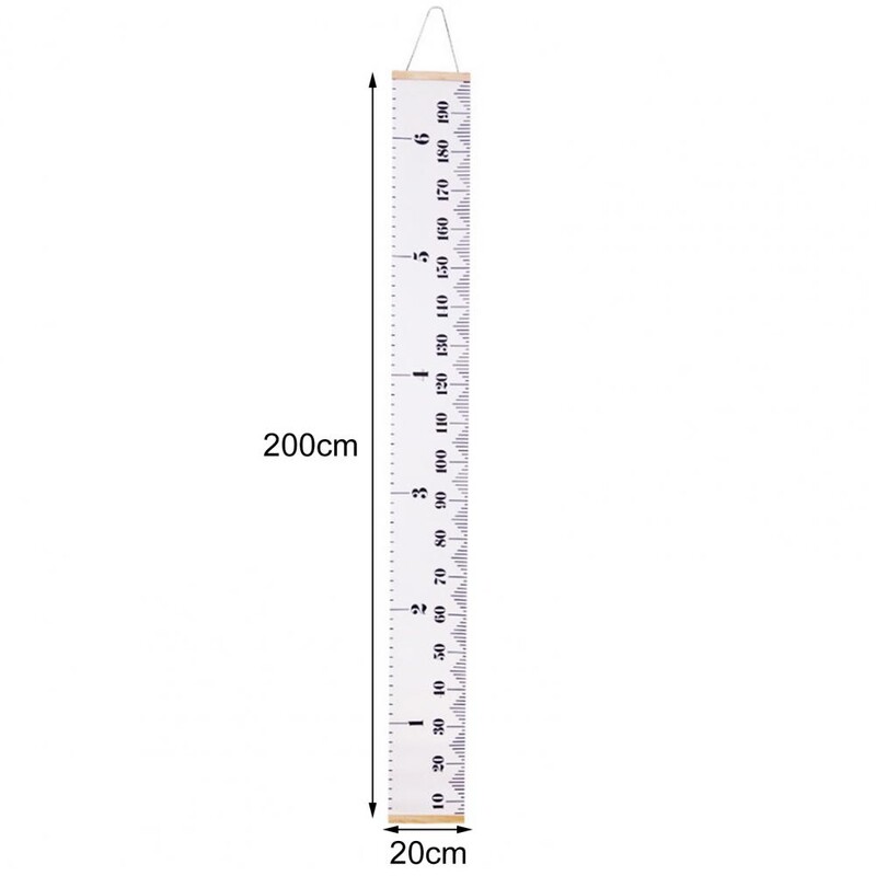 Висяща на стена Диаграма на растежа на децата Детска стая Детска стая Спалня Подвижно платно От бебе до възрастни Момчета Момичета Линийка за измерване на височината
