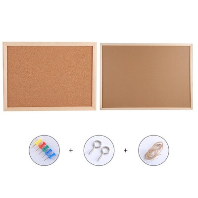 Kamštienos ekrano skydelis Kamštienos pranešimų lenta Medienos atmintinės skelbimų lenta biuro mokyklai Nuotraukų fonas „Pasidaryk pats“ namų dekoras