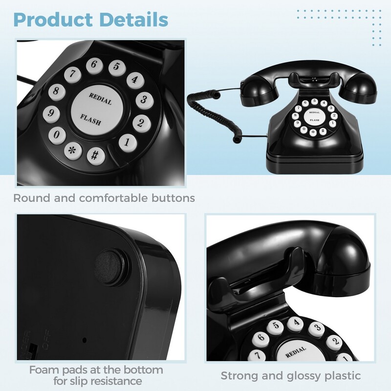 Laidinis fiksuotojo ryšio telefonas Krištolinio skaidrumo garsas Senovinis fiksuotojo telefono perrinkimo funkcija mygtuko veikimas Senas stalinis telefonas