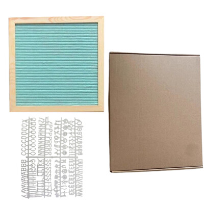 10x10 colių namų dekoro veltinio laiškų lenta, perteikti informaciją kamštienos ąžuolo medienos skelbimų lentos dekoravimo pranešimų dekoravimas