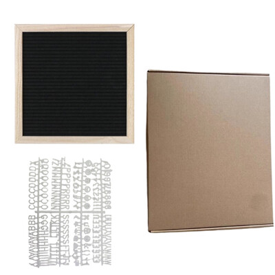 10x10 colių namų dekoro veltinio laiškų lenta, perteikti informaciją kamštienos ąžuolo medienos skelbimų lentos dekoravimo pranešimų dekoravimas