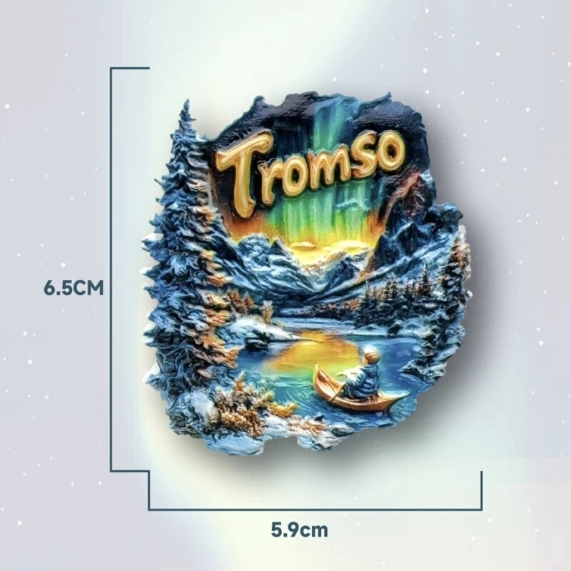 Европа, Норвегия, смола, 3D магнити за хладилник, туристически сувенир, стикер за хладилник, ръкоделие, подарък, декорация