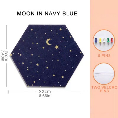 Šešiakampės veltinio lentos plytelės Biuletenis Atmintinė Nuotrauka Kamštinės lentos Lipnios lentos su smeigtukais įspėjimas Pranešimas Lipni nuotrauka ekranas Sienų dekoras