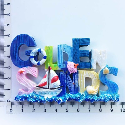 Европа България Туристически магнит за хладилник Сувенир Ръчно рисувани декоративни изкуства и занаяти Магнити за хладилник Декорация на дома