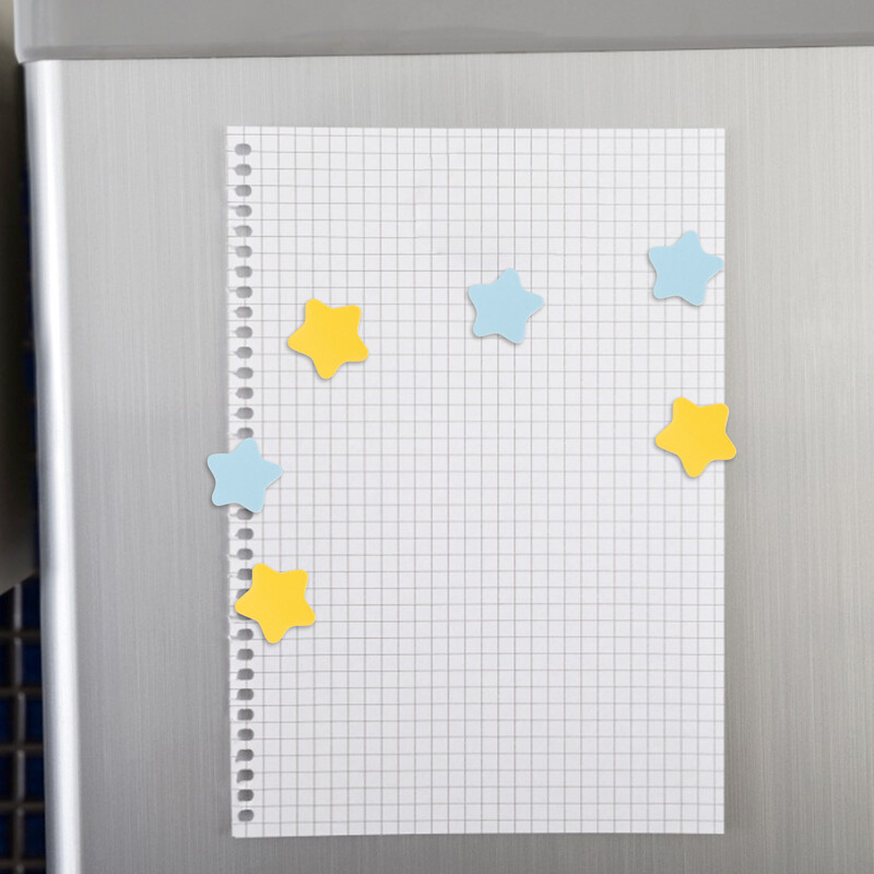 120 бр. Звезди Магнитен стикер Стикери с магнит за хладилник Звезди Стикер за хладилник за деца Магнити за черна дъска Стикери Аксесоар