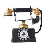 Decorative pentru casă Telefoane de modă veche Ornamente de birou Cadou în stil retro european Model de telefon fix de birou
