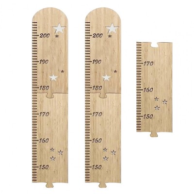 Висяща на стена Диаграма на растежа на децата Прецизна скала Детска стая Бебе до възрастни Момчета Момичета Дървена снаждане Линийка за измерване на височина