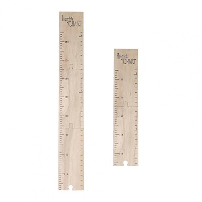 Висяща на стена Диаграма на растежа на децата Прецизна скала Детска стая Бебе до възрастни Момчета Момичета Дървена снаждане Линийка за измерване на височина