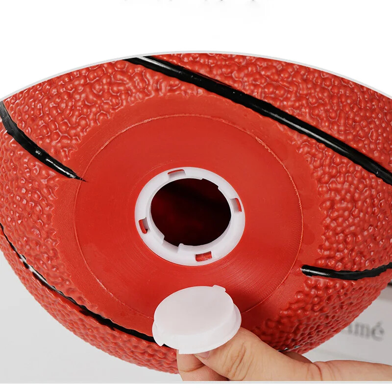 Баскетболна футболна касичка винилова детска анимационна касичка с монети касичка с монети, устойчива на падане студентски деца, подарък за рожден ден