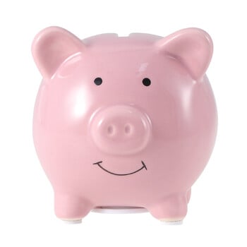 Imikeya Ceramic Piggy Bank Cute Pig Money Bank Τράπεζα νομισμάτων για αγόρια Διακοσμητικό δώρο εξοικονόμησης χρημάτων τράπεζας νομισμάτων