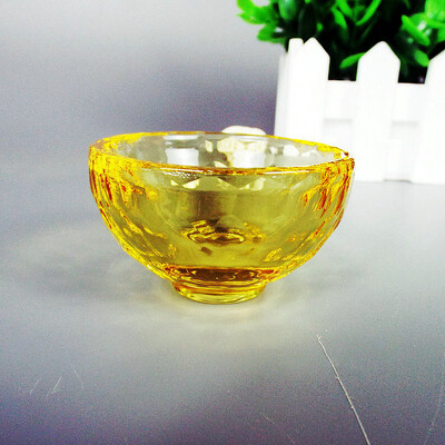 6 cm krištolinio stiklo dubuo eterinio aliejaus puodelis budistų indai namų dekoravimui