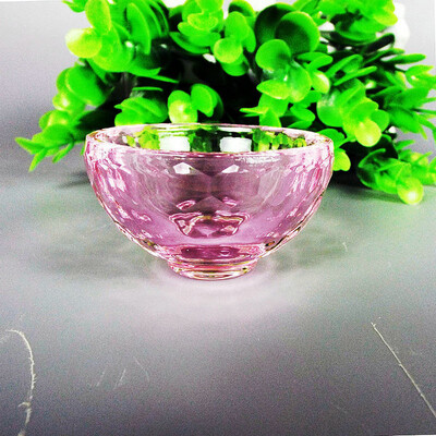 6 cm krištolinio stiklo dubuo eterinio aliejaus puodelis budistų indai namų dekoravimui