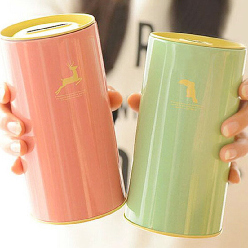 Метална касичка с цветни бонбони с животни Сладки разни кутии Консерви за съхранение Кутии за подаръци Кутия за домашен декор Кутия за пари