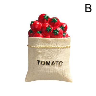 Симулация Храна Хладилник Магнитни стикери Смола Яйце Nordic Ins Декор Магнити за хладилници Домашен декор