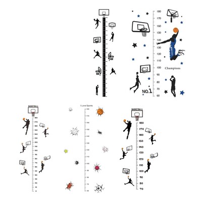 Aukščio diagrama Sienų lipdukas Sieninis lipdukas „Pasidaryk pats“ Creative, lipni sieninė liniuotė žaidimui