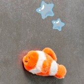 Силен магнит Морски животни Сляпа чанта Сладко плюшено морско животно Магнит за хладилник Лесно залепване Плюшена слепа чанта Орнаменти Аквариум