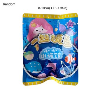 Ισχυρός Magnet Marine Animals Blind Bag Χαριτωμένο βελούδινο θαλάσσιο ζώο μαγνήτης ψυγείου Εύκολο να κολλήσει βελούδινα στολίδια τυφλή τσάντα Ενυδρείο