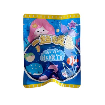 Силен магнит Морски животни Сляпа чанта Сладко плюшено морско животно Магнит за хладилник Лесно залепване Плюшена слепа чанта Орнаменти Аквариум