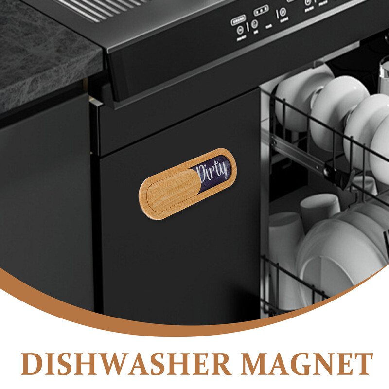 Съдомиялна машина Плочки Знаци Чиста мръсна пералня и индикатор за почистване Домакинство