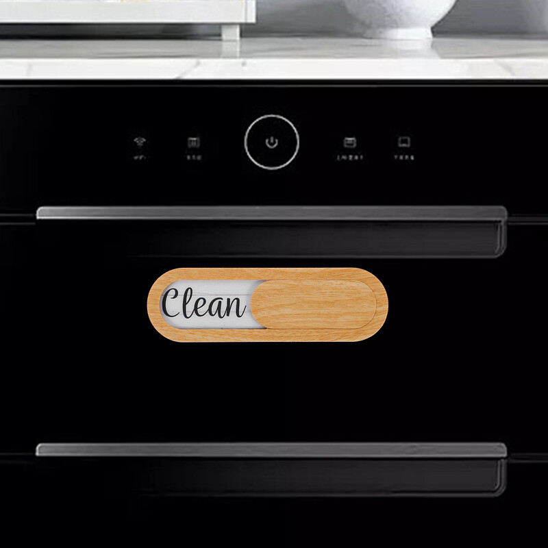 Съдомиялна машина Плочки Знаци Чиста мръсна пералня и индикатор за почистване Домакинство