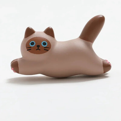 Сладка раирана котка Магнит за хладилник Офис Бяла дъска Карта Бележки Стикер за хладилник Креативна фотостенна магнитна катарама Домашен декор