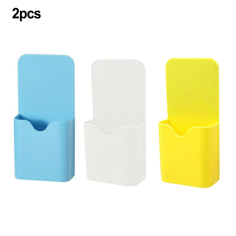 2 бр. Магнитна кутия за съхранение Хладилник Magnetics Държач за писалка Пластмасова чаша за химикалка Маркер Калъф за бяла дъска Хладилник Кухня Домашен декор