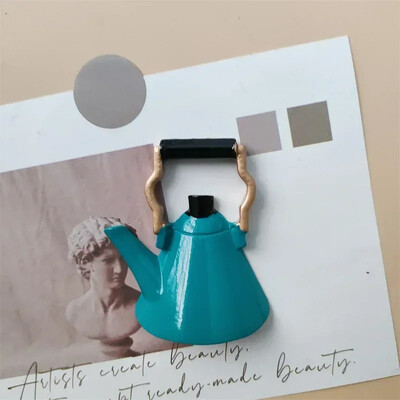 Стикер за хладилник Сладък анимационен триизмерен креативен магнитен стикер симулирана храна, хляб, послание, стикер, магнит