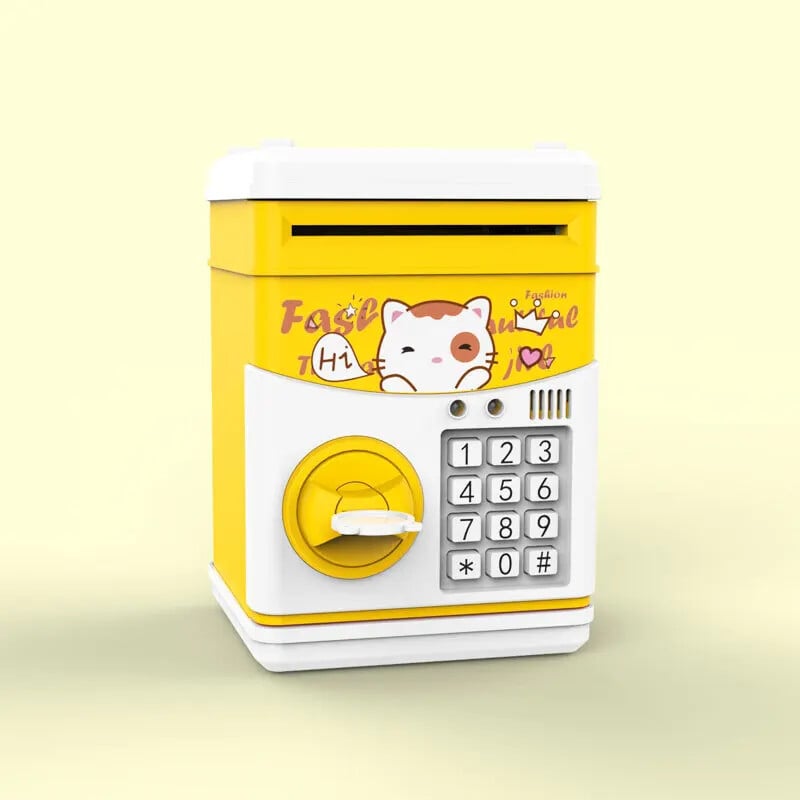 1kom višenamjenska kasica prasica Nesalomljiva dječja dječja kutija za pohranu kovanica staklenka za pohranu rođendanskih poklona igračke (otvorena ključem)