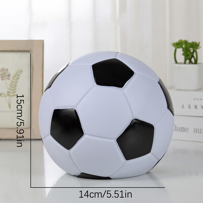 Декоративна касичка във формата на футболна гърне за монети Декорация на банки за спалня