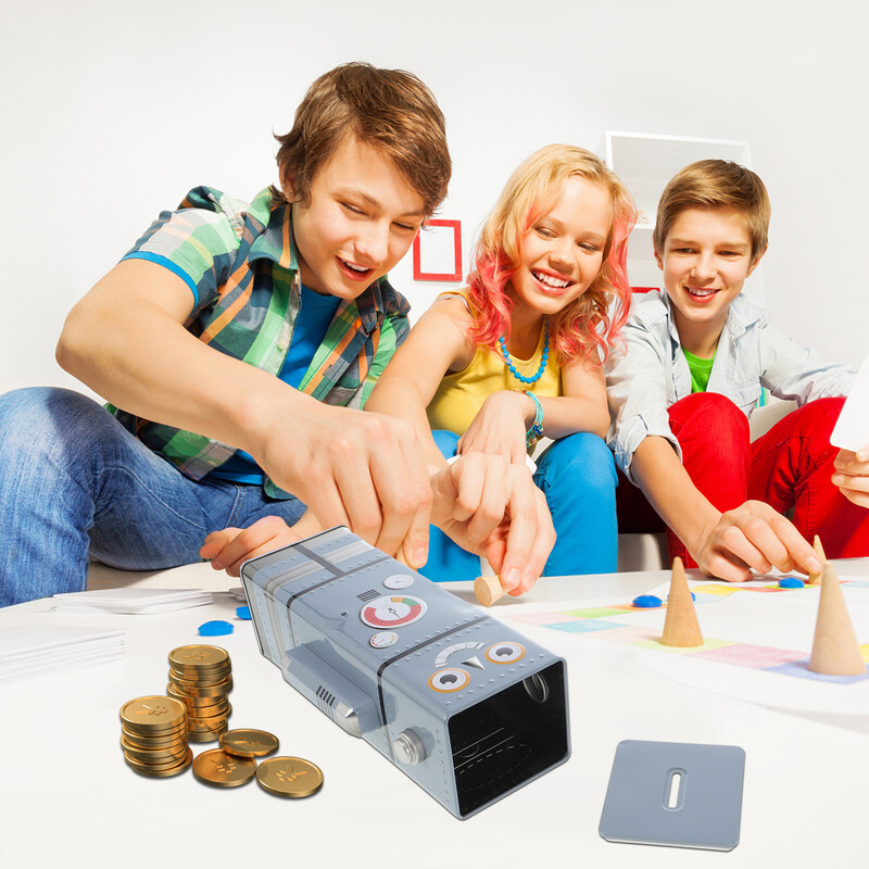 Kasica prasica Girls Money Robot Kids Banks for Electronic Decorate