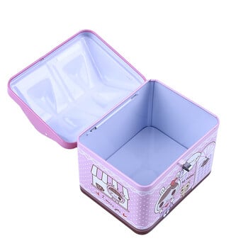 Creative Metal Piggy Bank Money Coin Box Cute Bear House Model Bank Coin Bank 2Colors Money Save Box Παιδιά Δώρα γενεθλίων για παιδιά