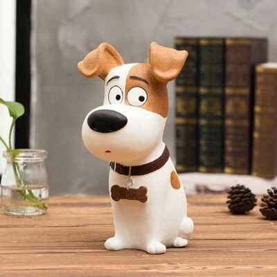 Mike Dog Kasica prasica Vinil Dječji rođendanski darovi Dekoracija stolnog računala Kutije za pohranu novca Kovanice Rukotvorine Ornament