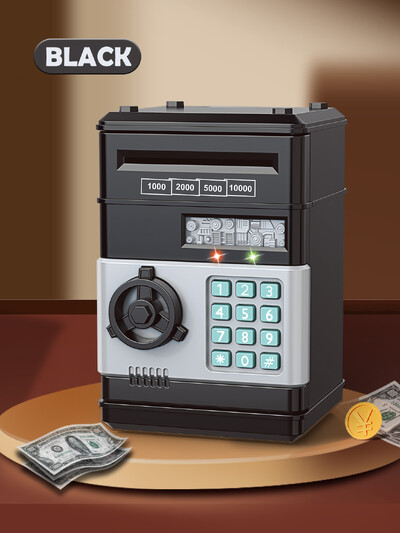 Lozinka za bankomat, kasica prasica, elektronička dječja bankovnica, kovanica s automatskim pomicanjem, kutija za uštedu papirnatog novca, darovi za 3+ dječaka i djevojčica