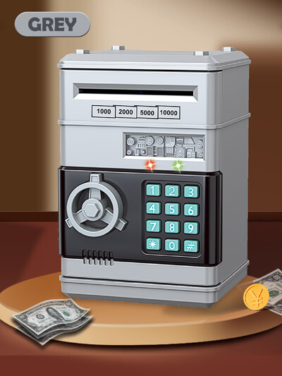 Lozinka za bankomat, kasica prasica, elektronička dječja bankovnica, kovanica s automatskim pomicanjem, kutija za uštedu papirnatog novca, darovi za 3+ dječaka i djevojčica