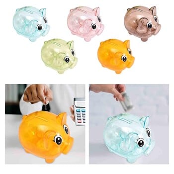 Pig Piggy Bank Animal Money Bank, Στολίδι επιφάνειας εργασίας Διακοσμητικό δώρο σε γλάστρα γουρουνιού