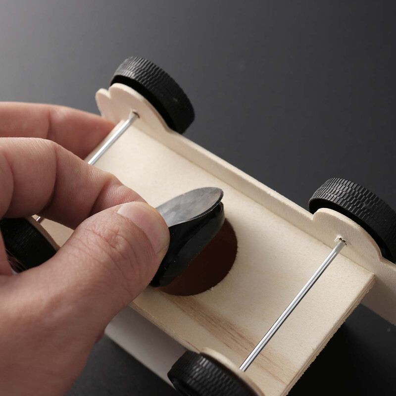 Дървена касичка във формата на кола Кутия за спестяване на пари Креативна банка за монети Направи си сам Креативни образователни играчки гърне за спестяване