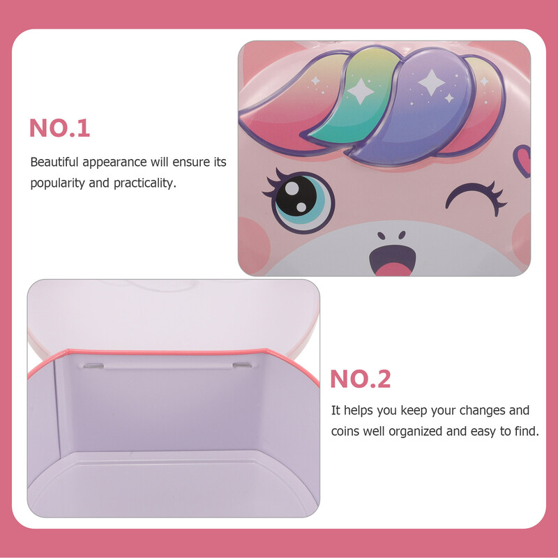 Детска касичка Момичета Малки банки Карикатурен подарък Метално малко дете