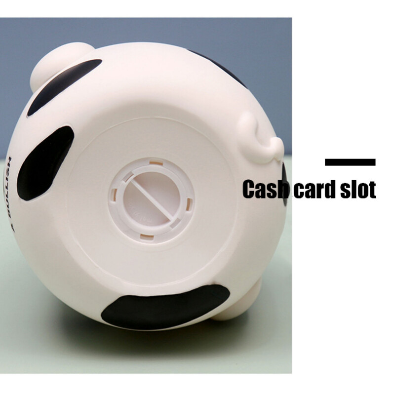 1PC slatka krava kasica prasica novac plastični novčić za privlačenje novca staklenka kovanice kasica velika štedna kutija novčići dar za rođendan djeteta